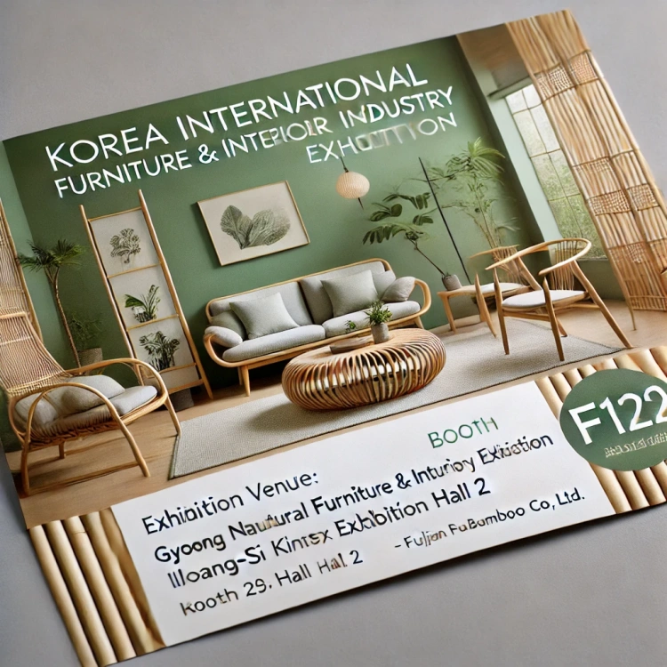 Fujian Natural Bamboo Houseware Co., Ltd Announces 2024 Furniture Exhibition in Korea