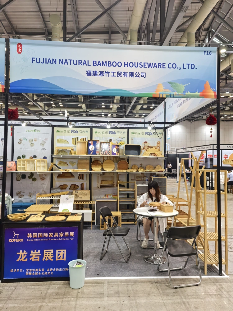 Fujian Natural Bamboo Houseware Co., Ltd Successfully Concludes Furniture Exhibition in Korea