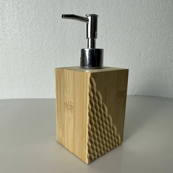 Bamboo Lotion Dispenser - Image 3